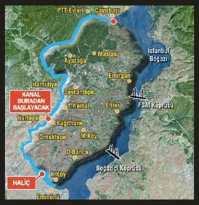 kanal istanbul nerede kanal istanbul projesi canal istanbul